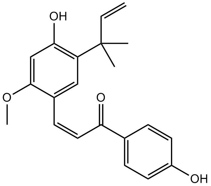 Licochalcone A Chemical Structure