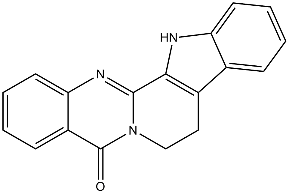 Rutaecarpine Chemical Structure