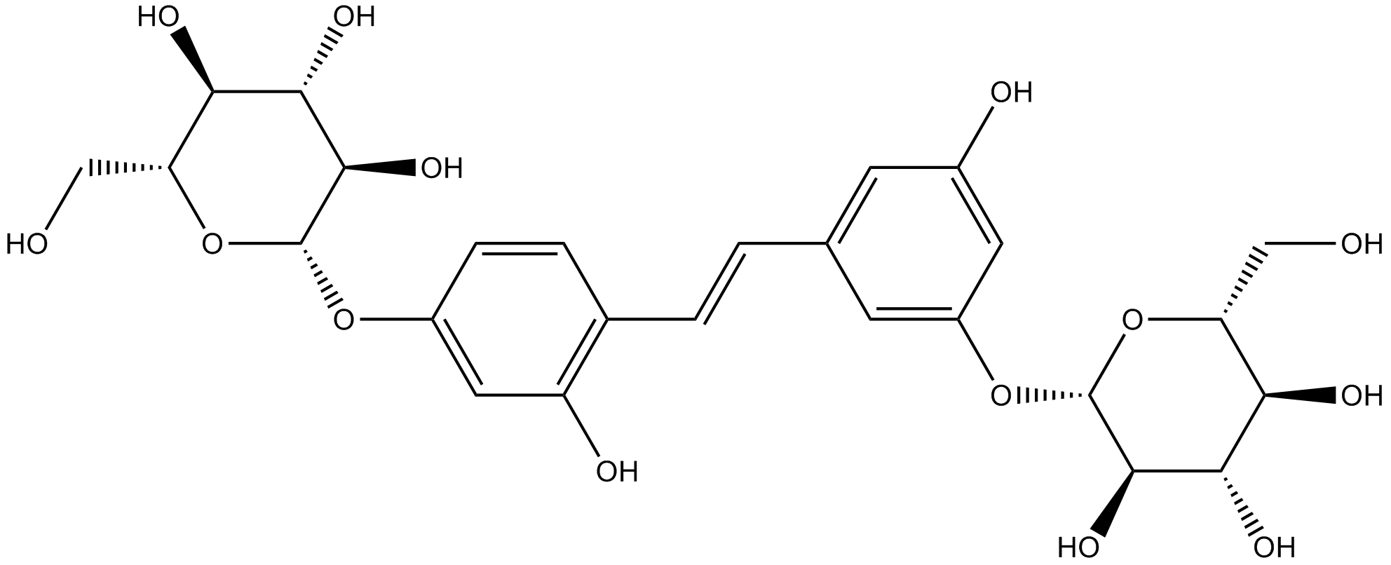 Mulberroside A Chemical Structure