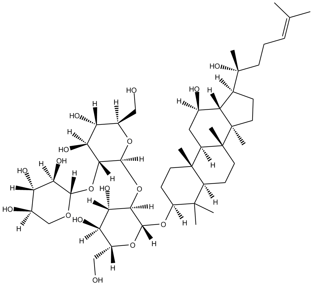 Notoginsenoside Ft1 Chemical Structure