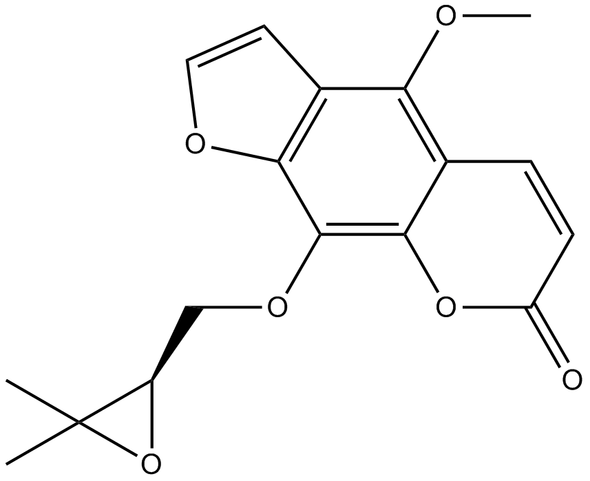 Byakangelicol Chemical Structure