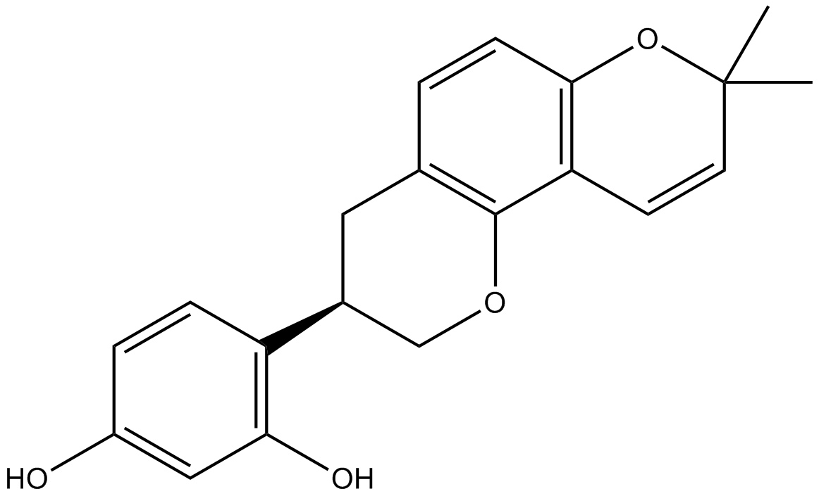Glabridin Chemical Structure