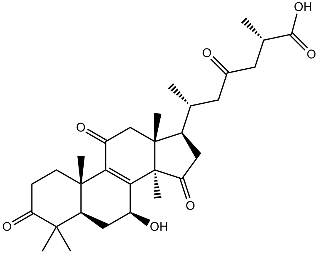 Ganoderic Acid A Chemical Structure
