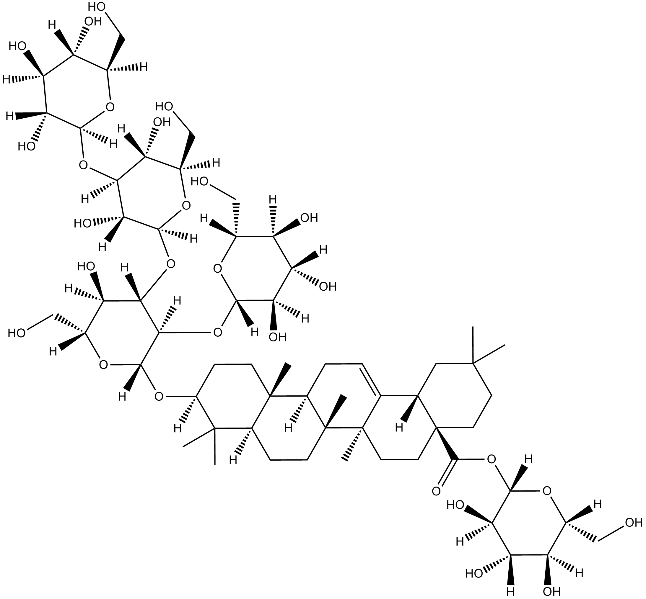 Araloside X Chemical Structure