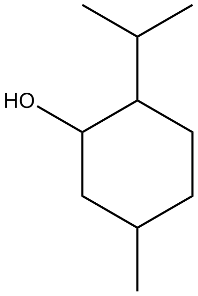 DL-Menthol Chemical Structure