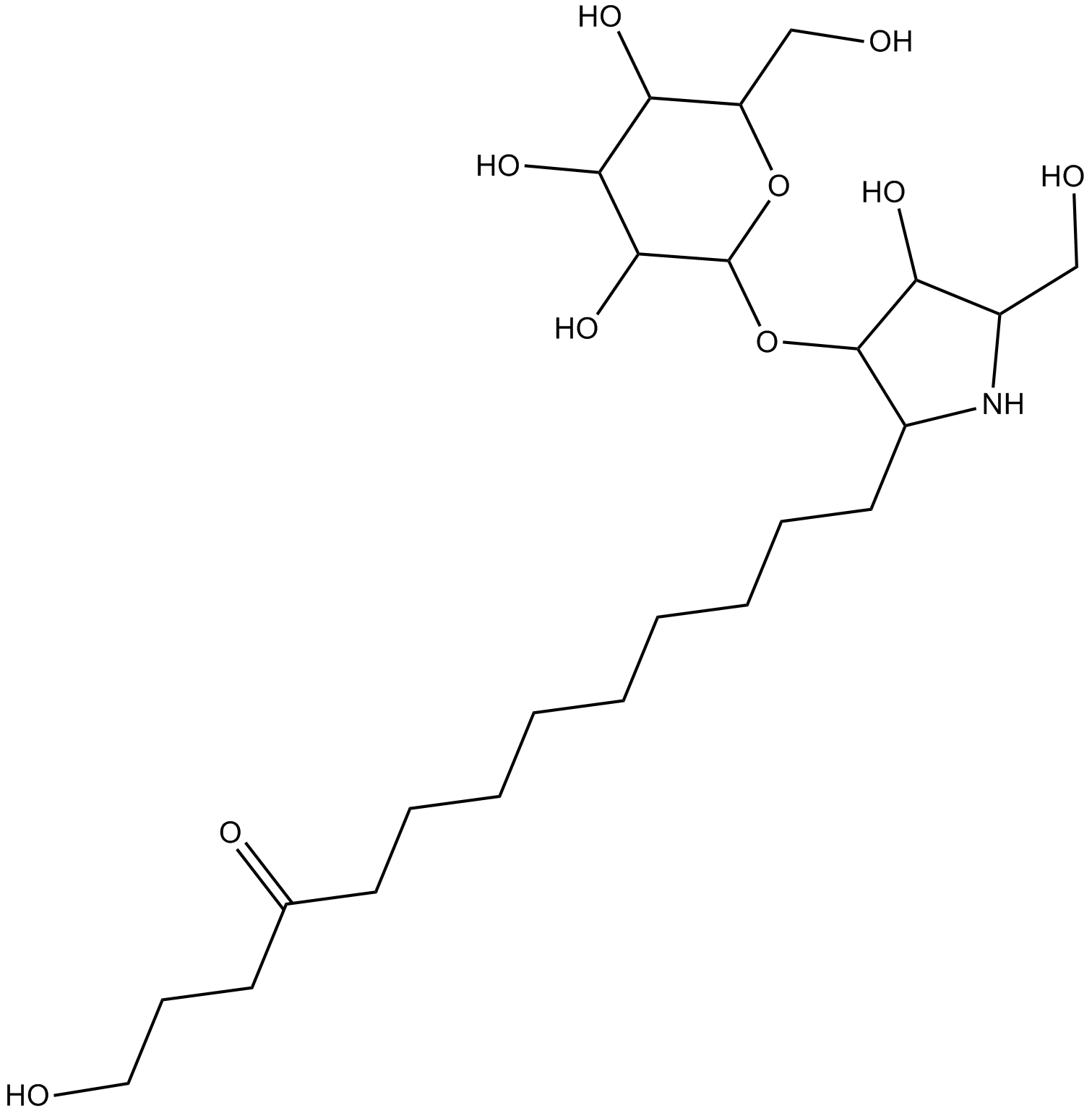 Broussonetine A Chemical Structure