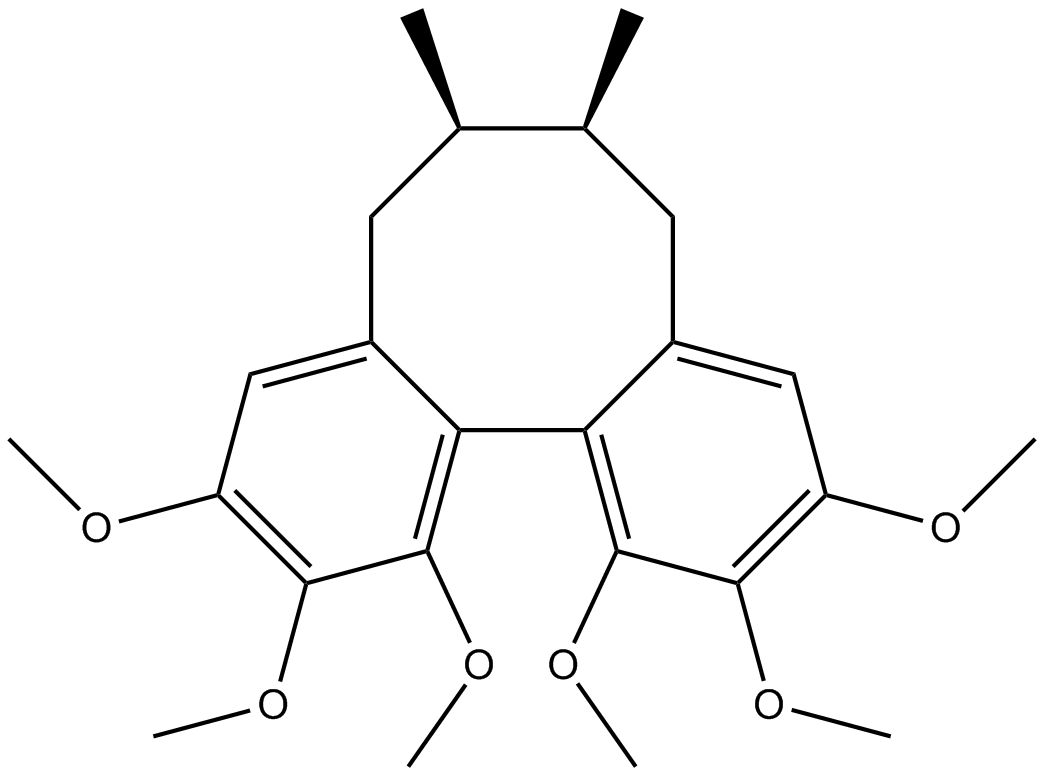 Schizandrin A Chemical Structure