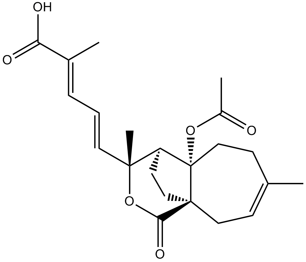 Pseudolaric acid A Chemical Structure