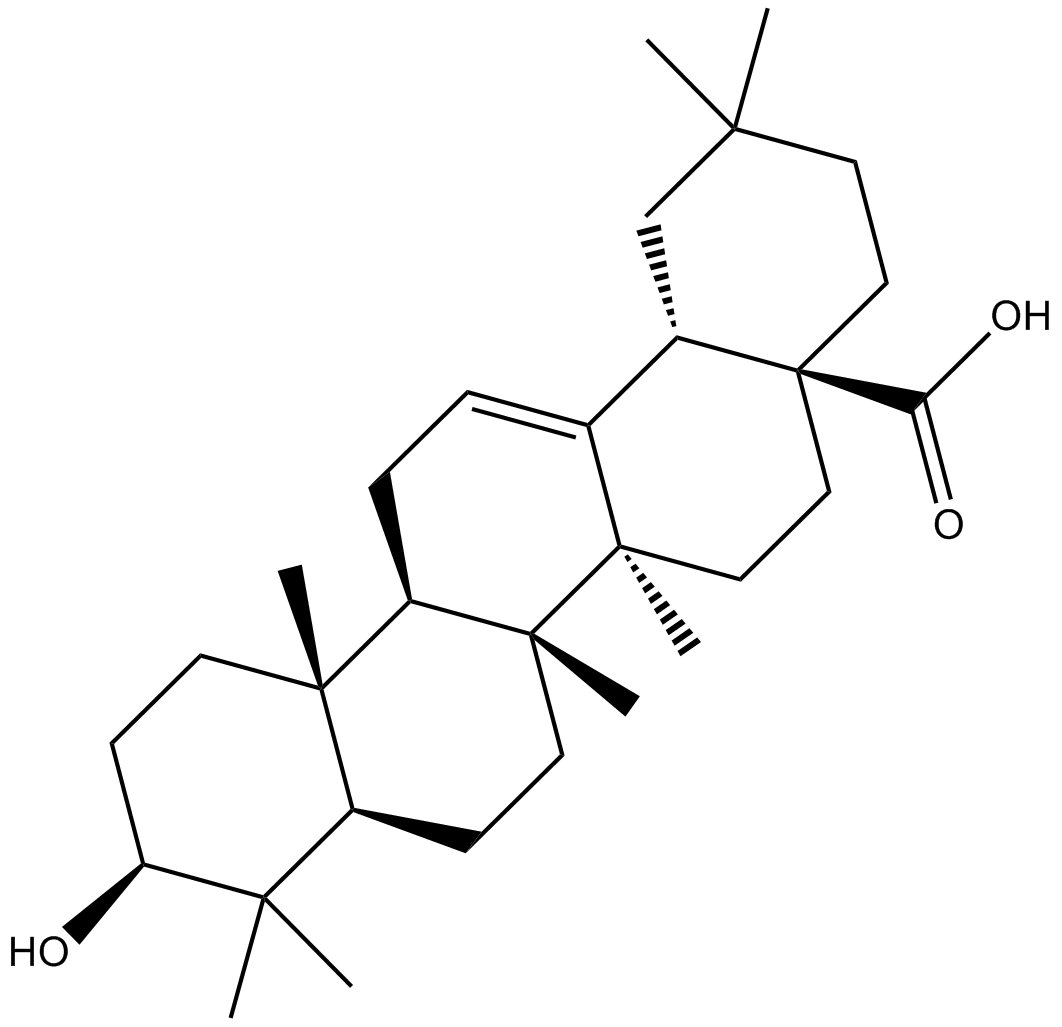 Oleanolic acid Chemical Structure