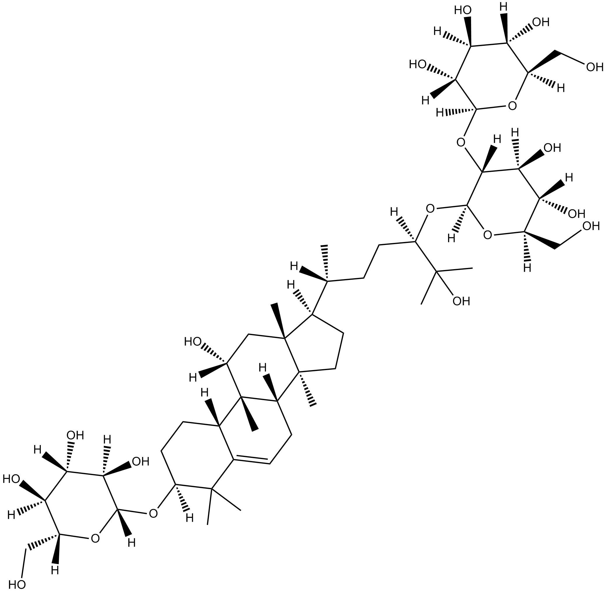 mogroside Ⅲe Chemical Structure