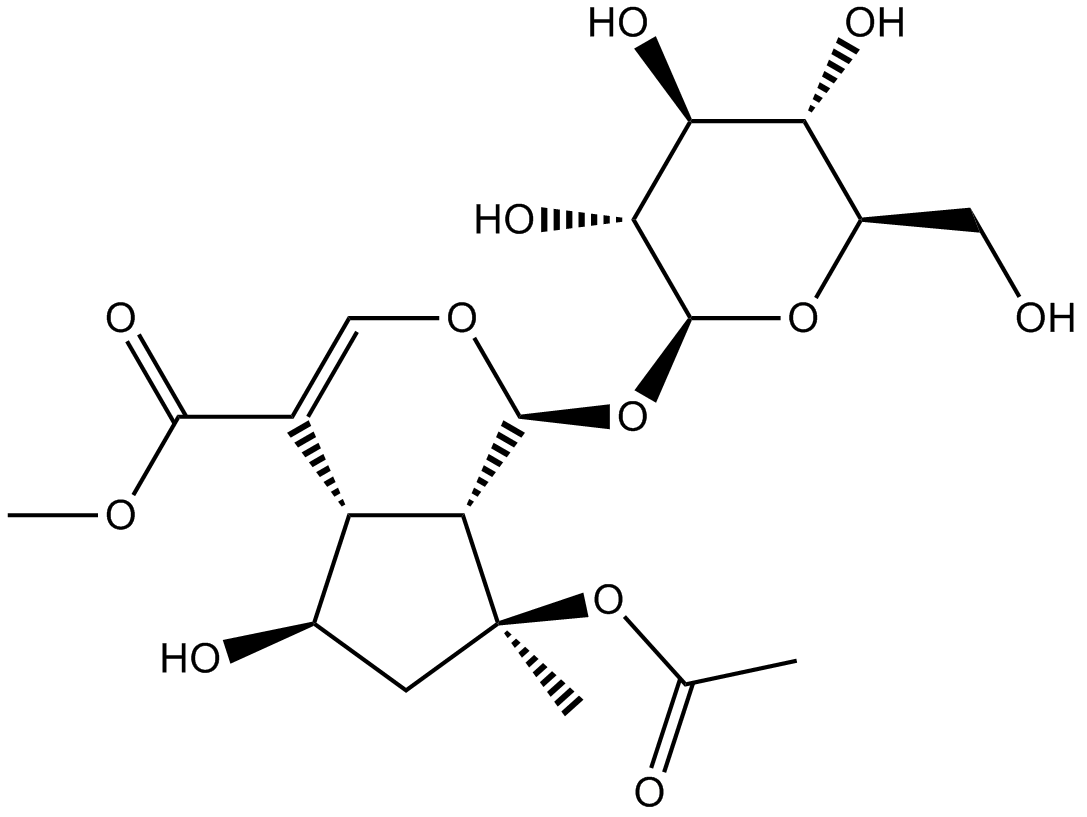 8-O-Acetyl shanzhiside methyl ester Chemical Structure