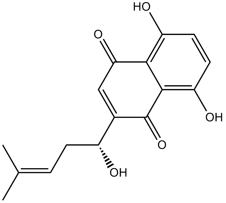 Shikonin Chemical Structure