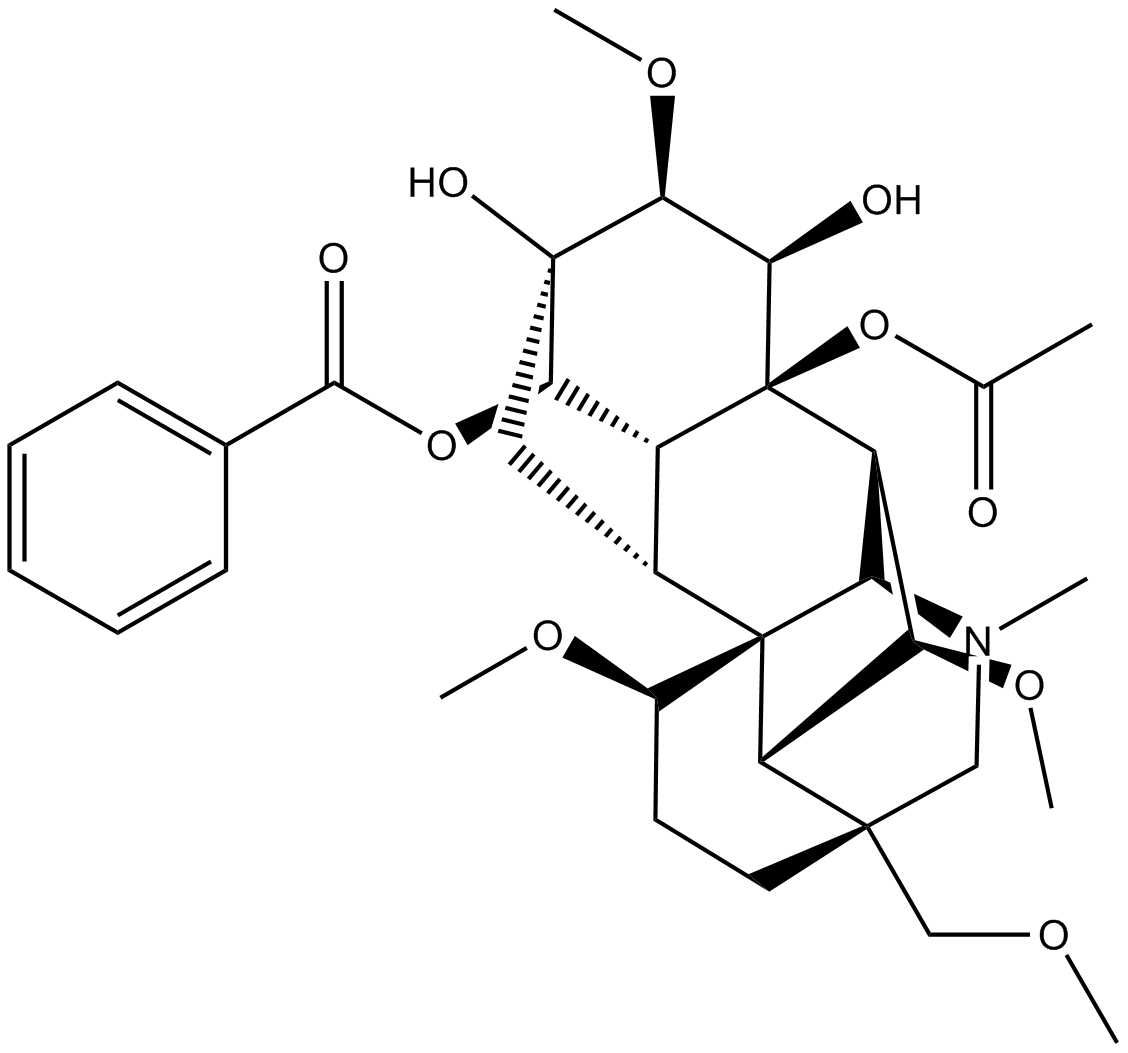 Hypaconitine Chemical Structure