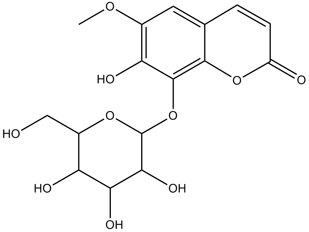 Fraxin Chemical Structure