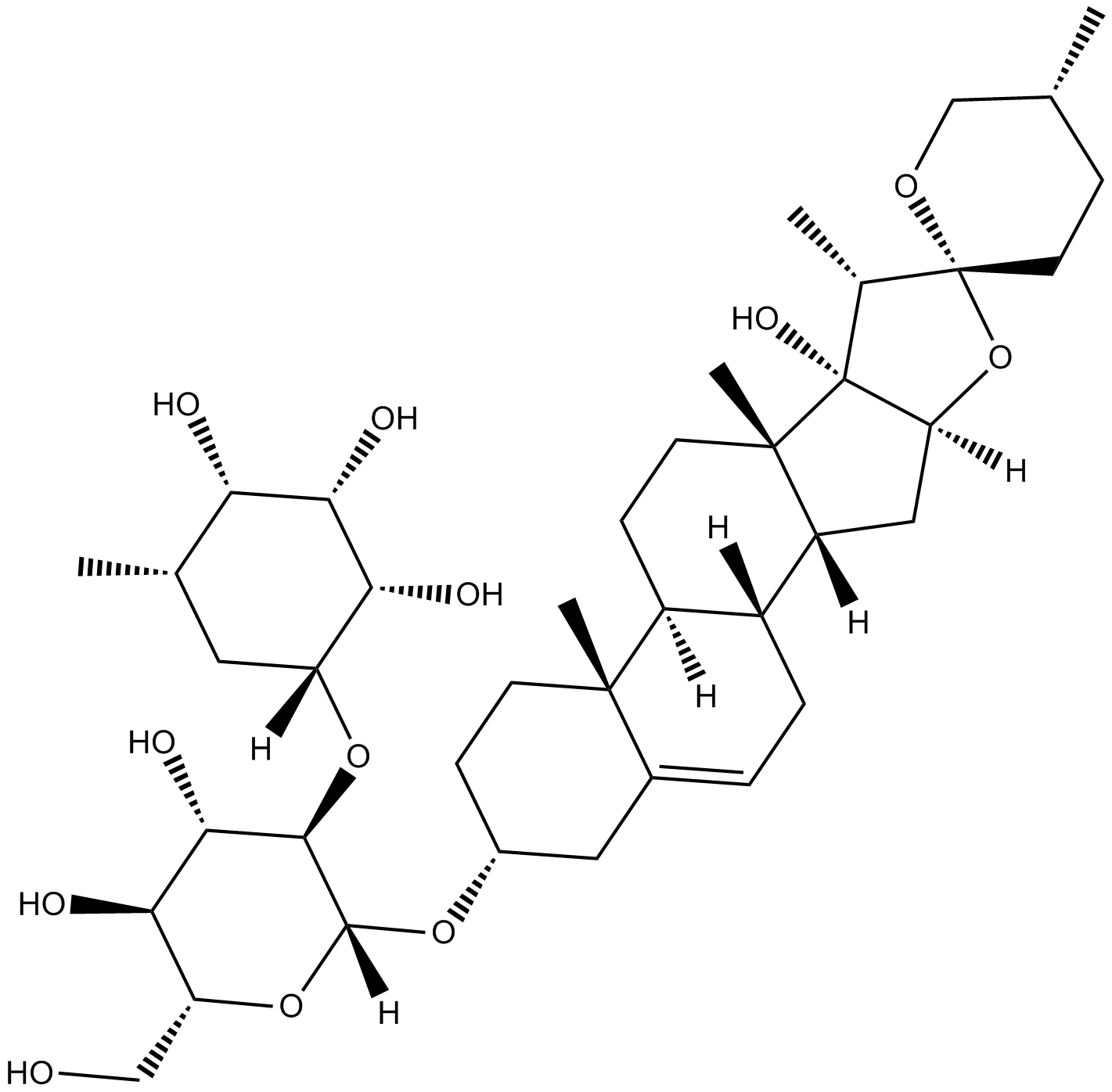 Polyphyllin D Chemical Structure