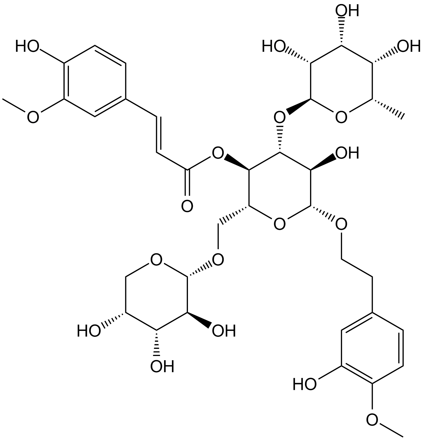 Angoroside C Chemical Structure