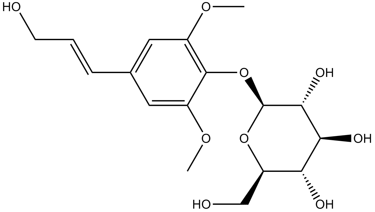 Syringin Chemical Structure