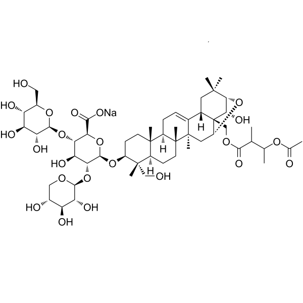 Sodium Aescinate Chemical Structure