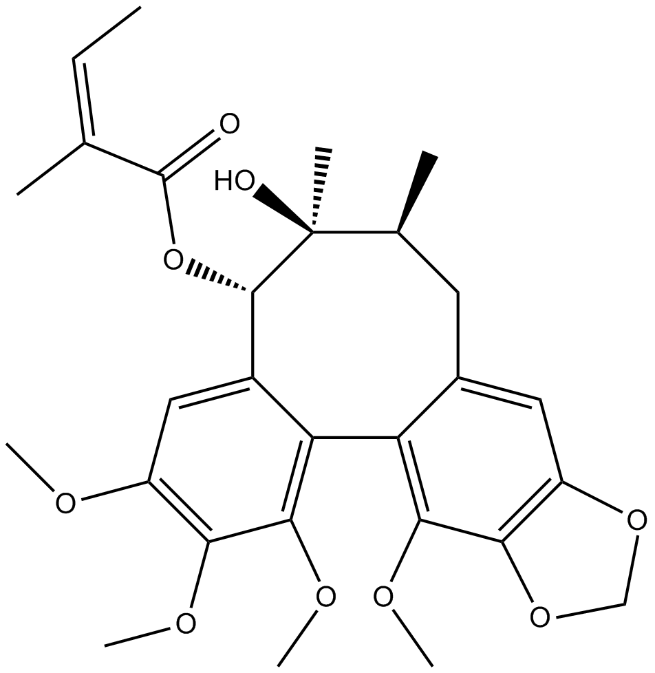 Schisantherin B Chemical Structure