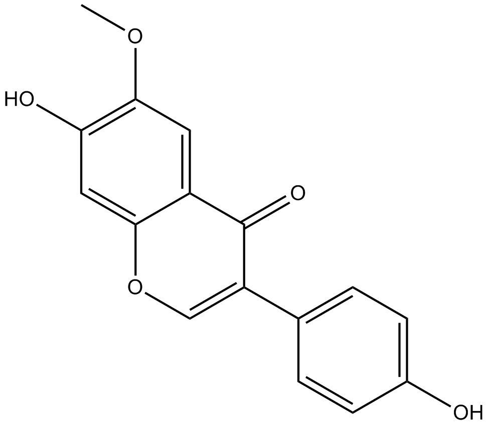 Glycitein Chemical Structure