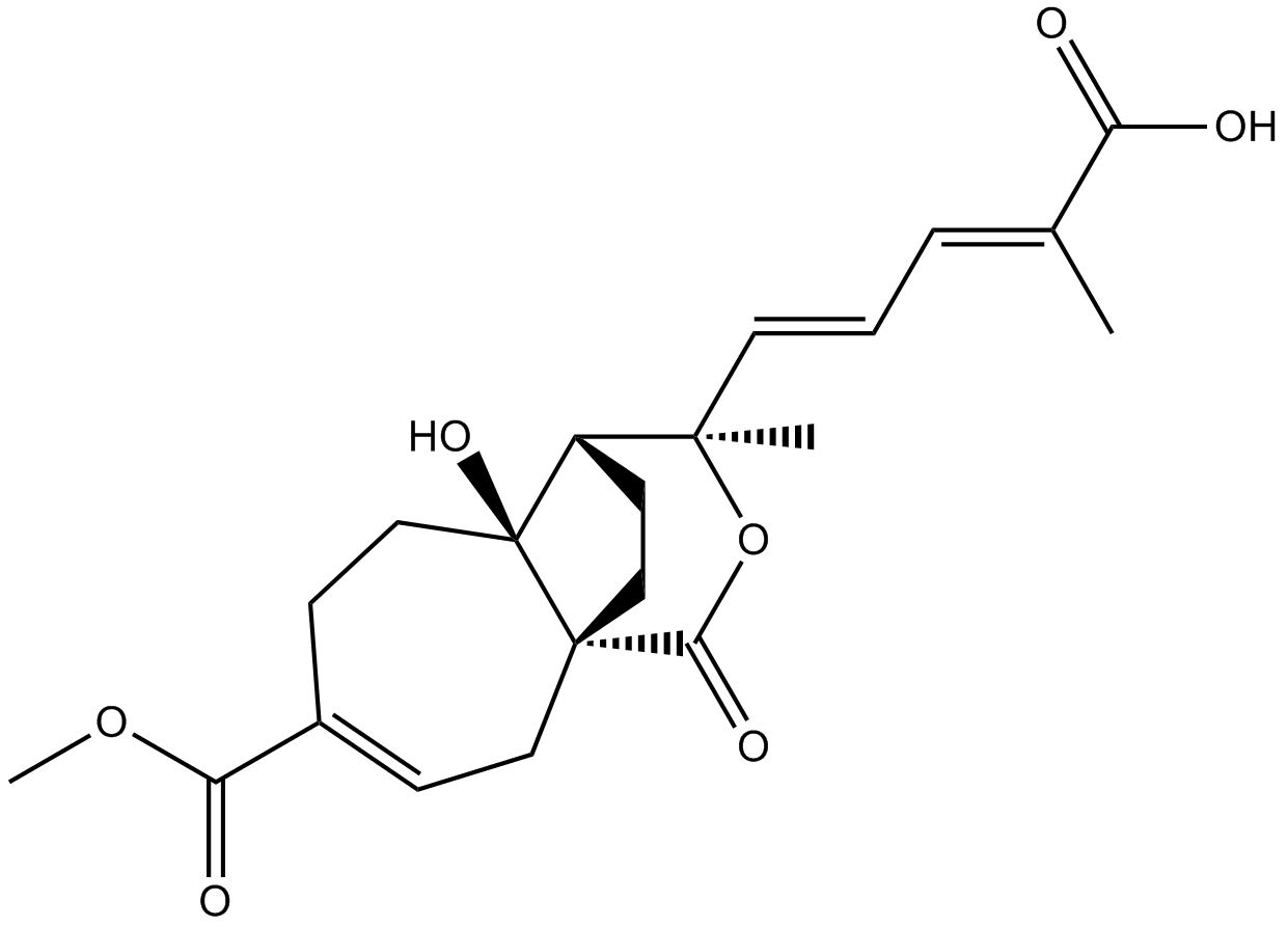 Pseudolaric Acid C Chemical Structure