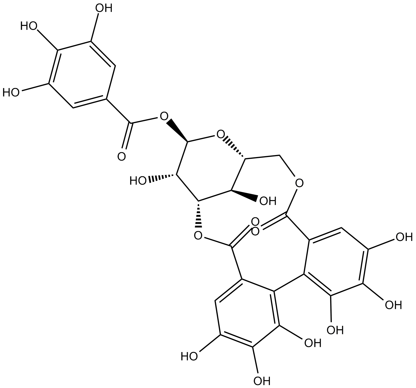 Corilagin Chemical Structure