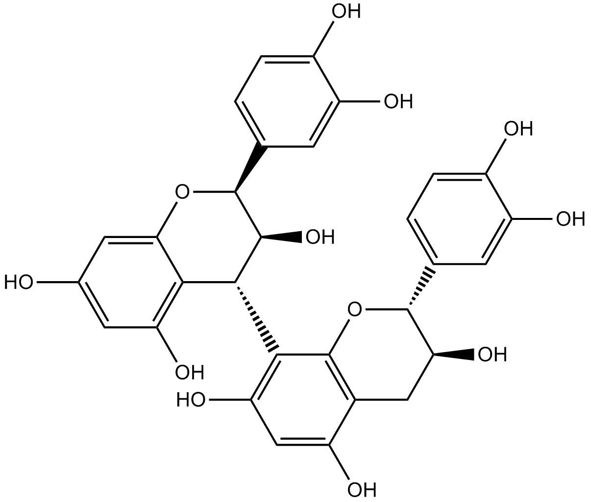 Proanthocyanidin B1 Chemical Structure