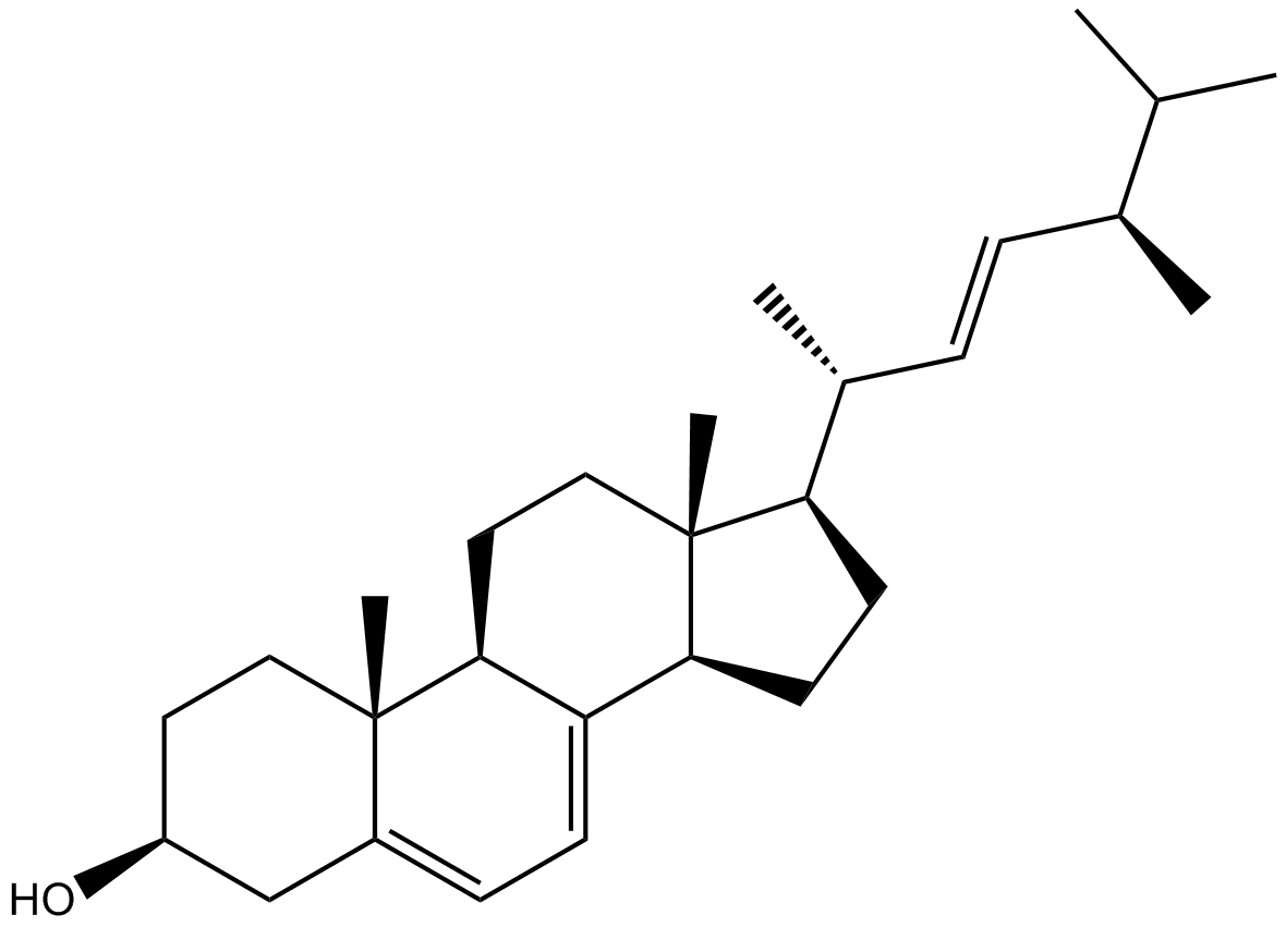 Ergosterol Chemical Structure
