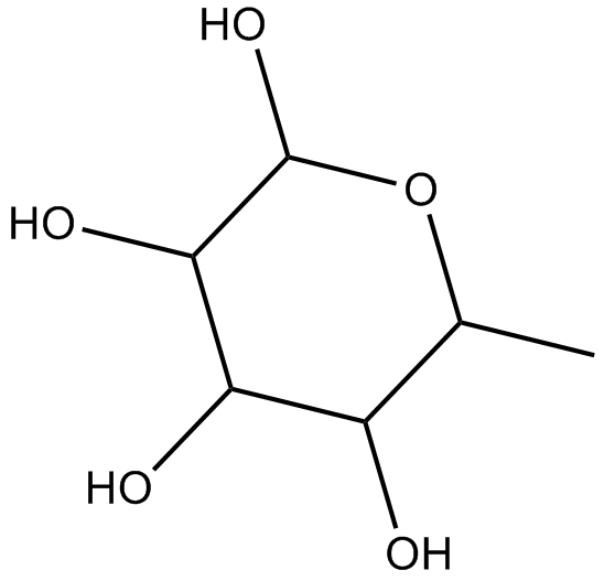 Rhamnose Chemical Structure