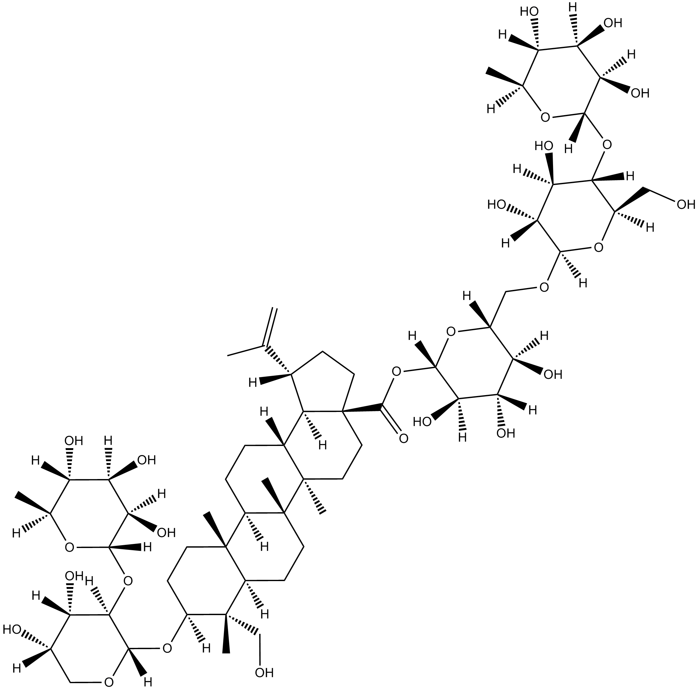 Pulchinenoside B Chemical Structure