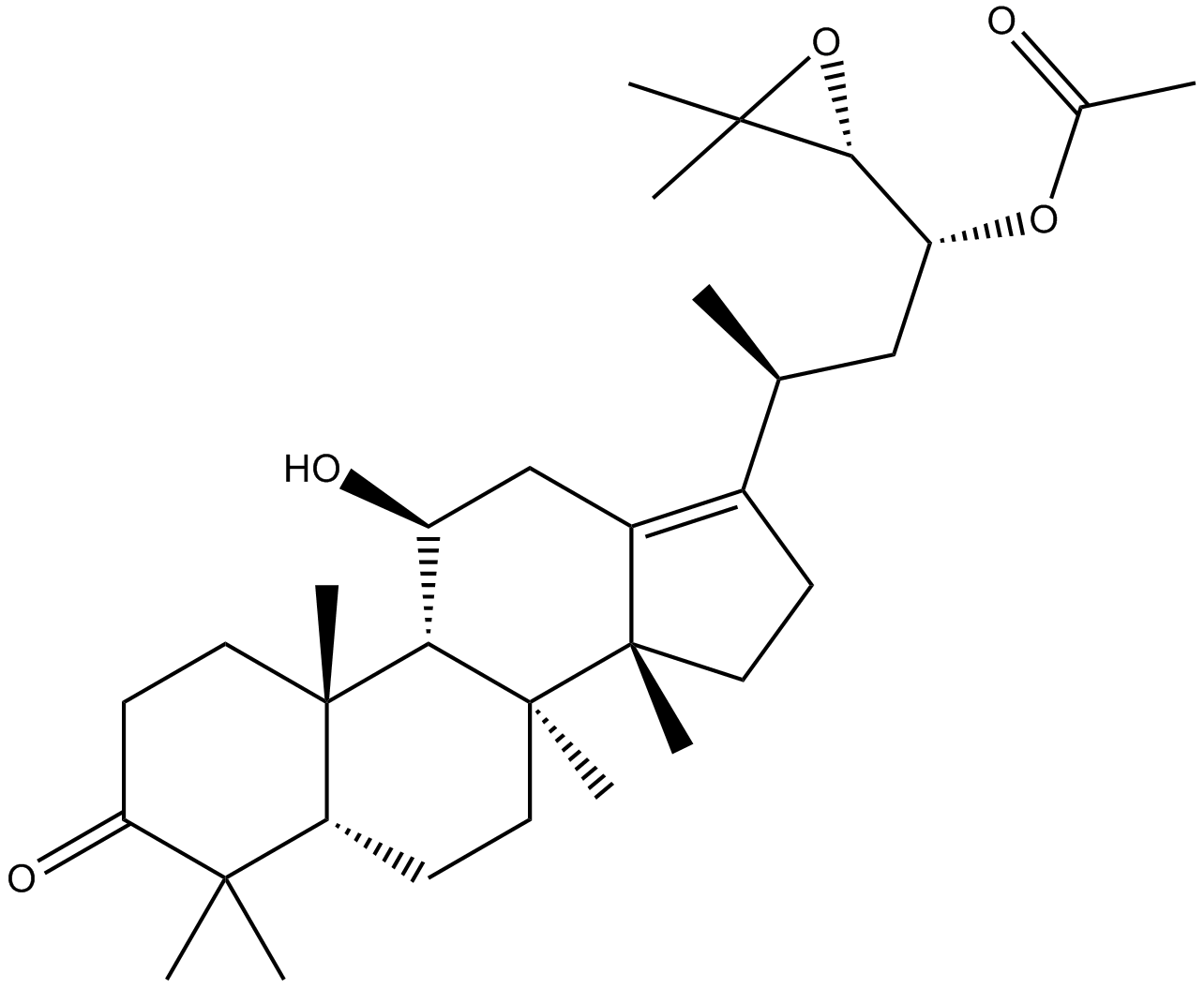 Alisol B 23-acetate Chemical Structure