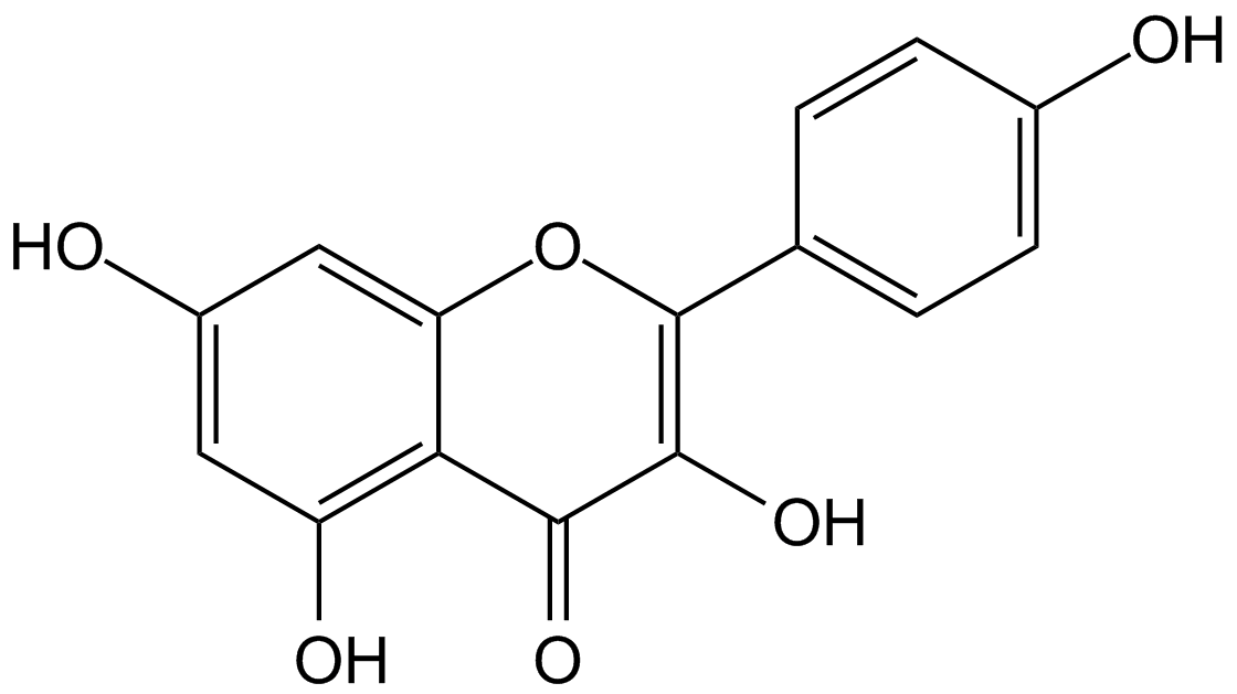 Kaempferol Chemical Structure