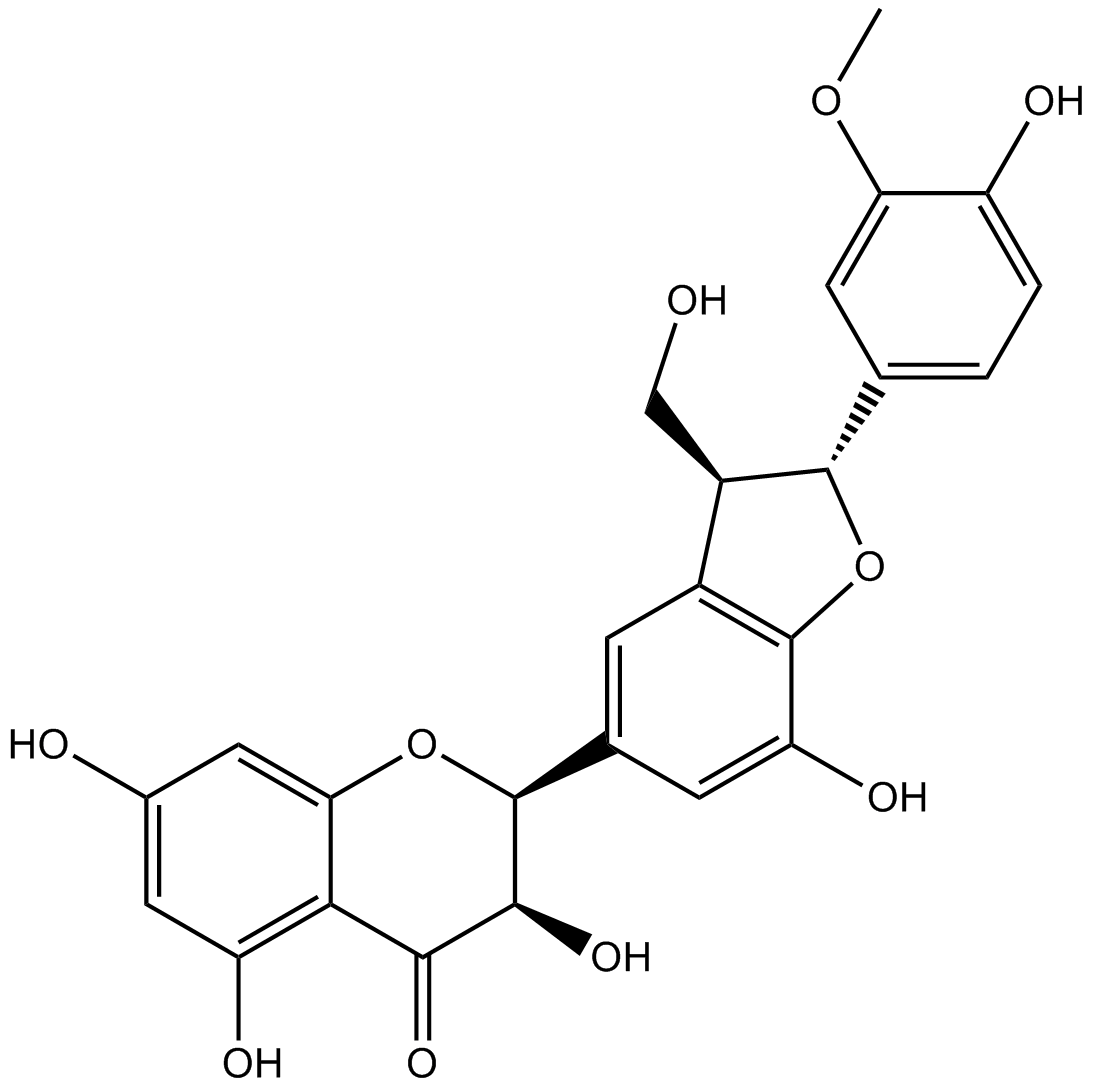 Silicristin Chemical Structure