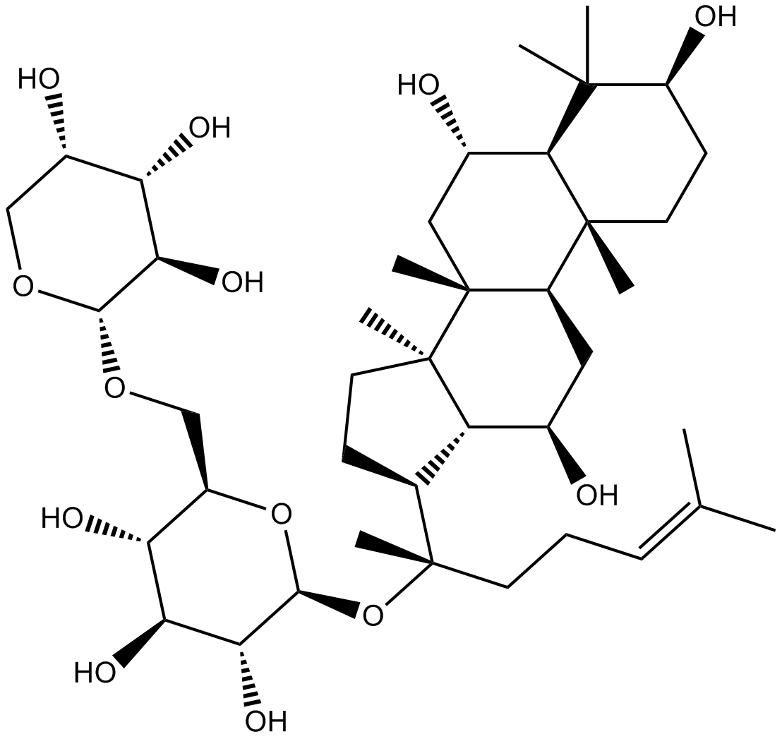 Ginsenoside F3 Chemical Structure