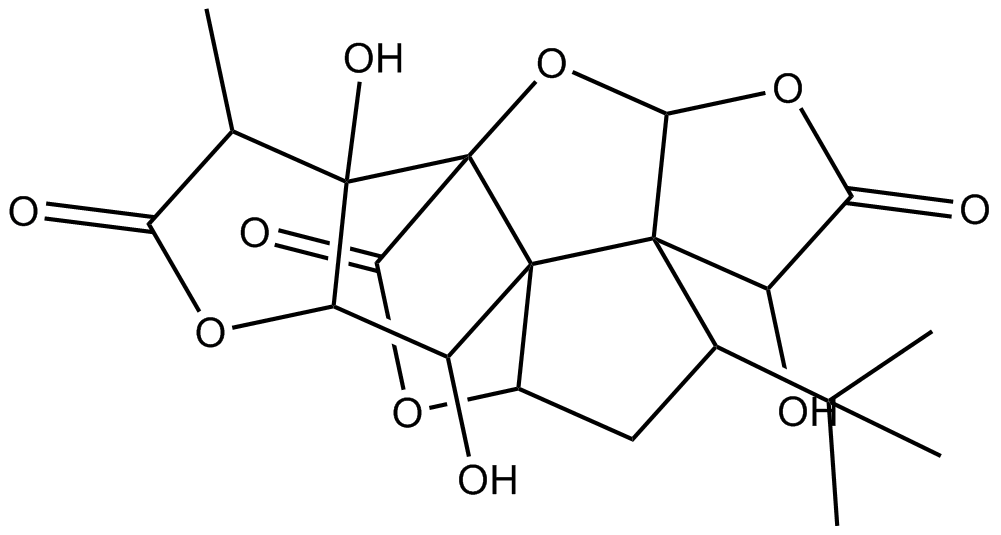 Ginkgolide B Chemical Structure