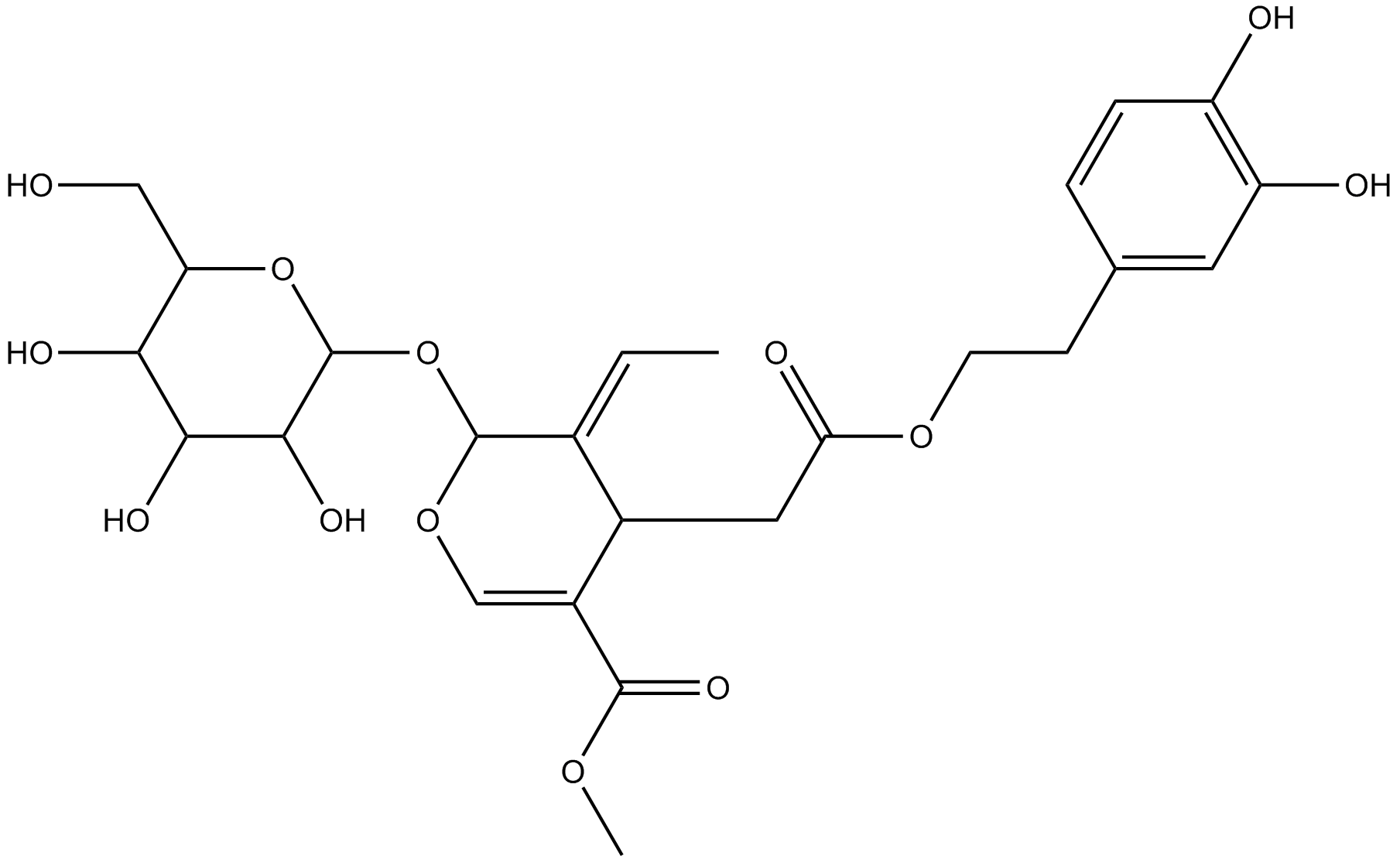 Oleuropein Chemical Structure