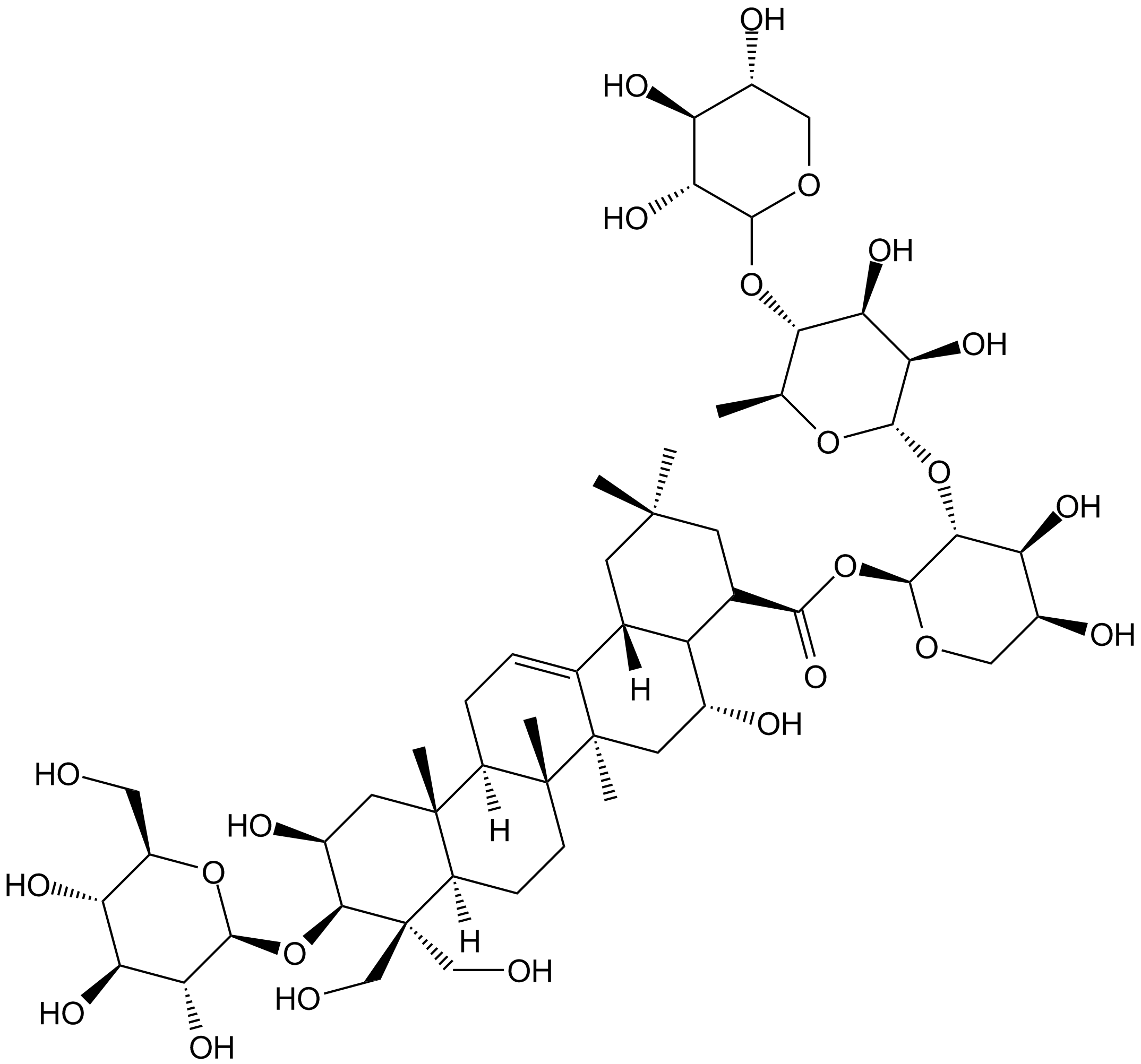 Deapio platycodin D Chemical Structure
