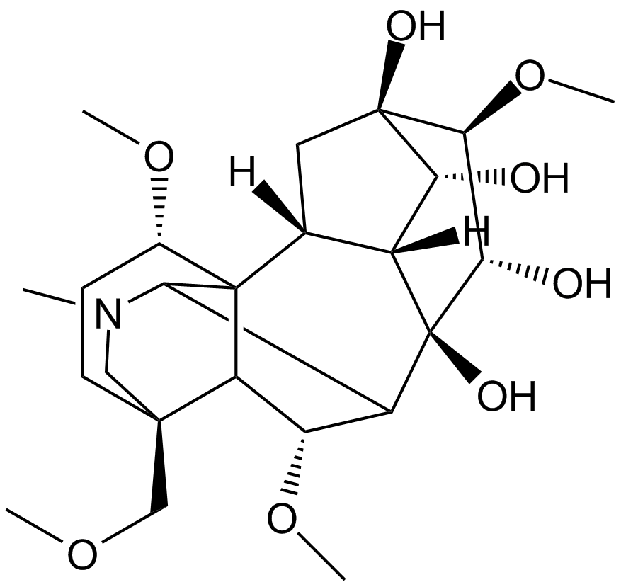 Hypaconine Chemical Structure