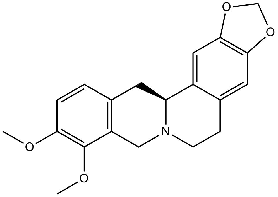 Tetrahydroberberine,THB Chemical Structure