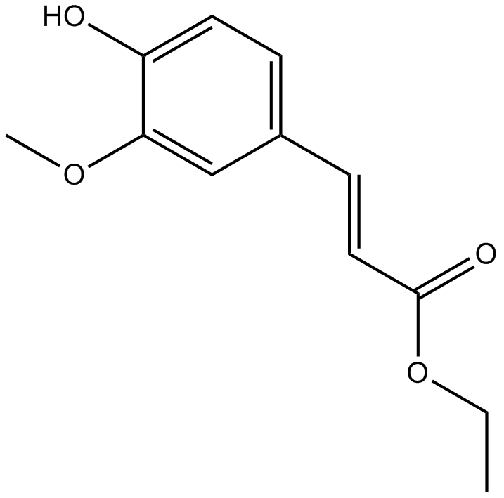 Ethyl ferulate Chemical Structure