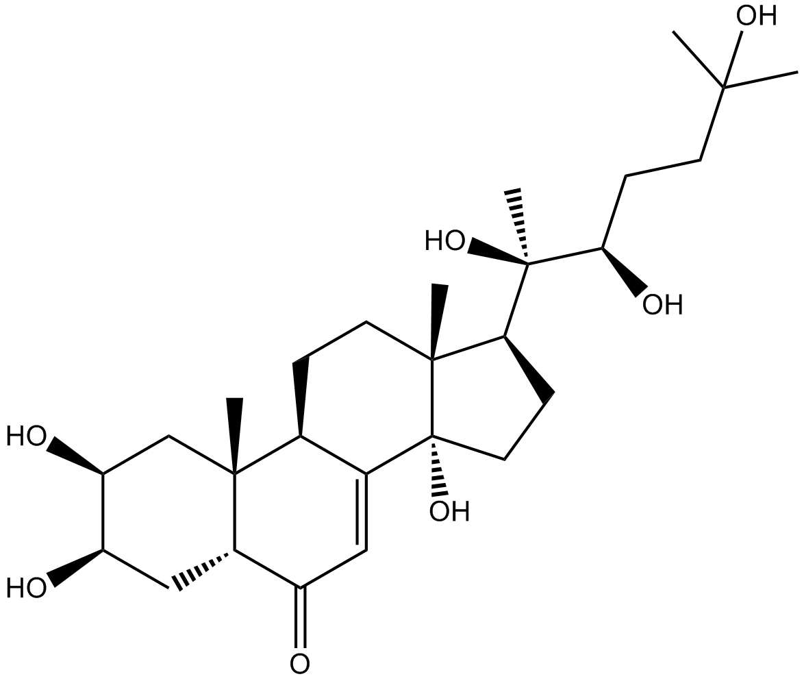 Ecdysterone Chemical Structure