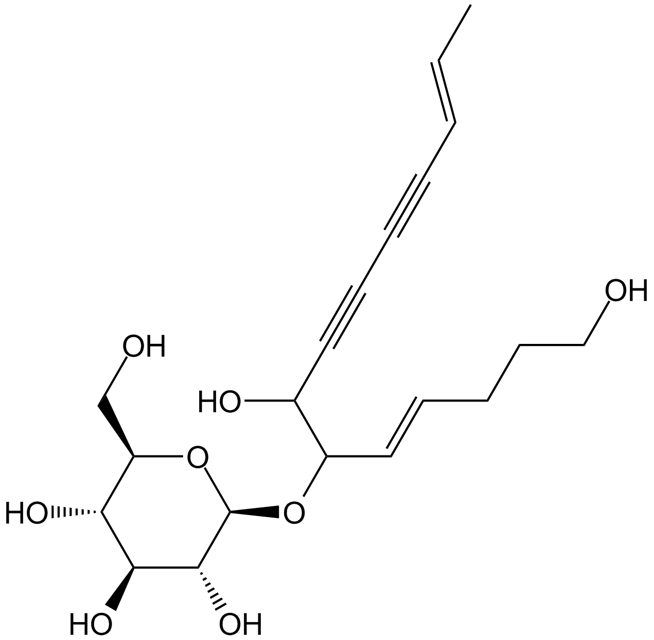 Lobetyolin Chemical Structure