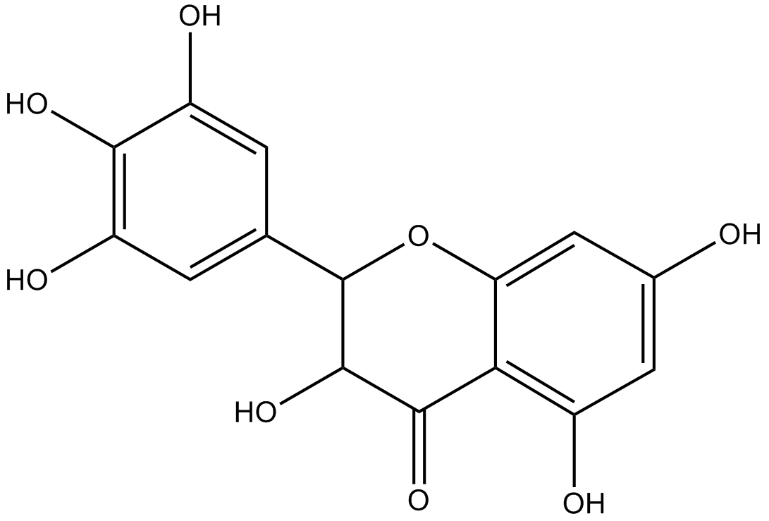 Dihydromyricetin Chemical Structure