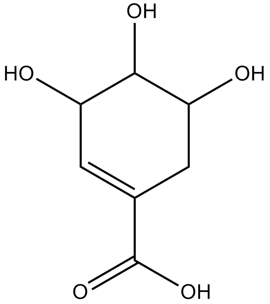Shikimic acid Chemical Structure