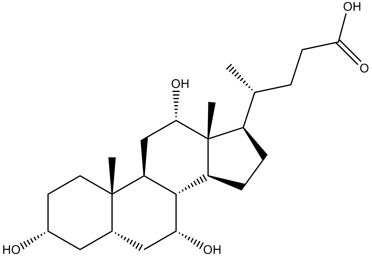 Cholic acid Chemical Structure
