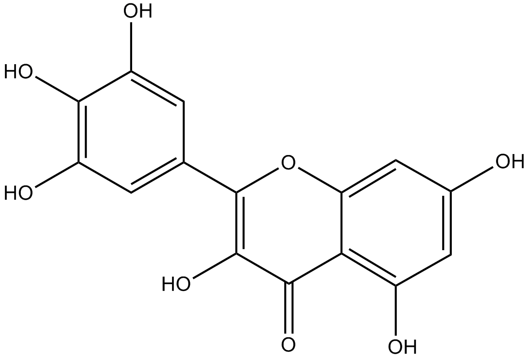 Myricetin Chemical Structure
