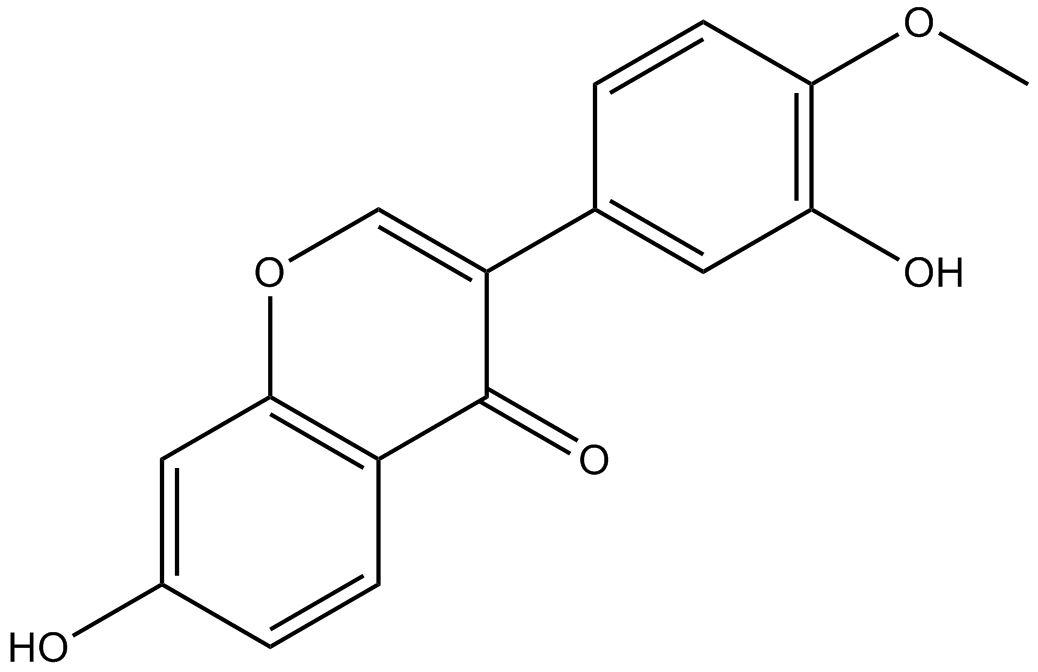 Calycosin Chemical Structure
