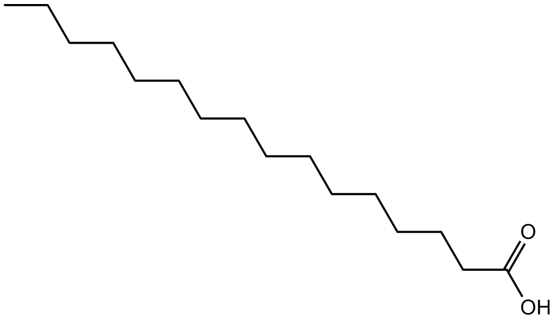 Palmitic acid Chemical Structure