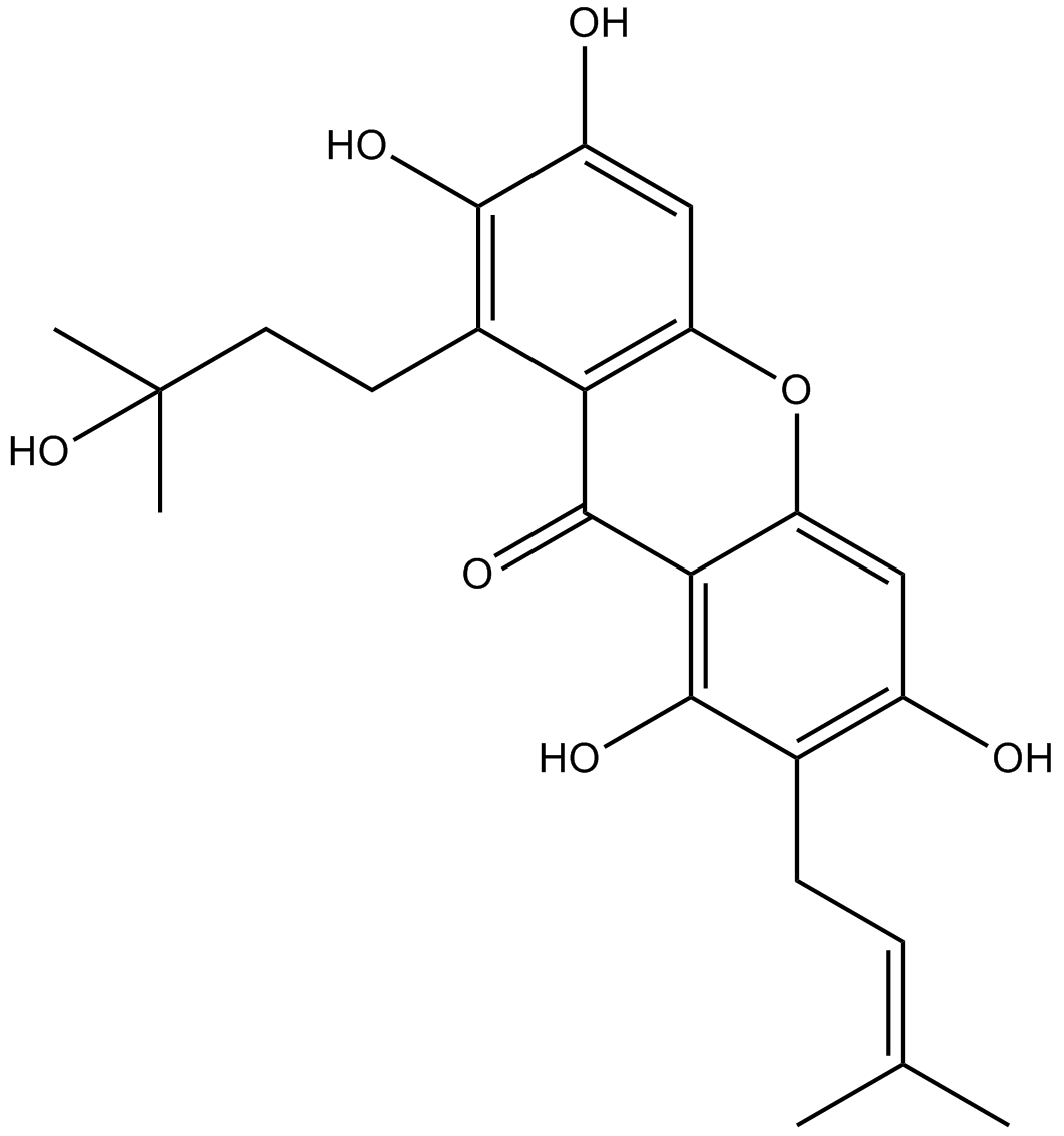Garcinone C Chemical Structure