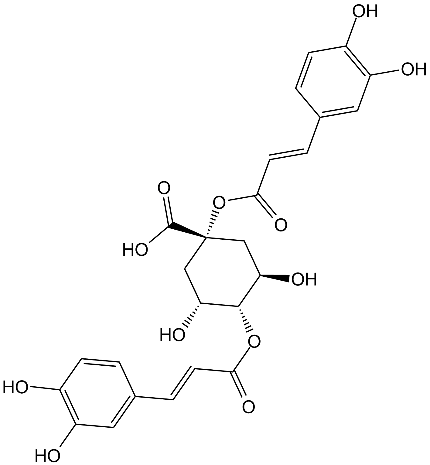 Cynarin Chemical Structure